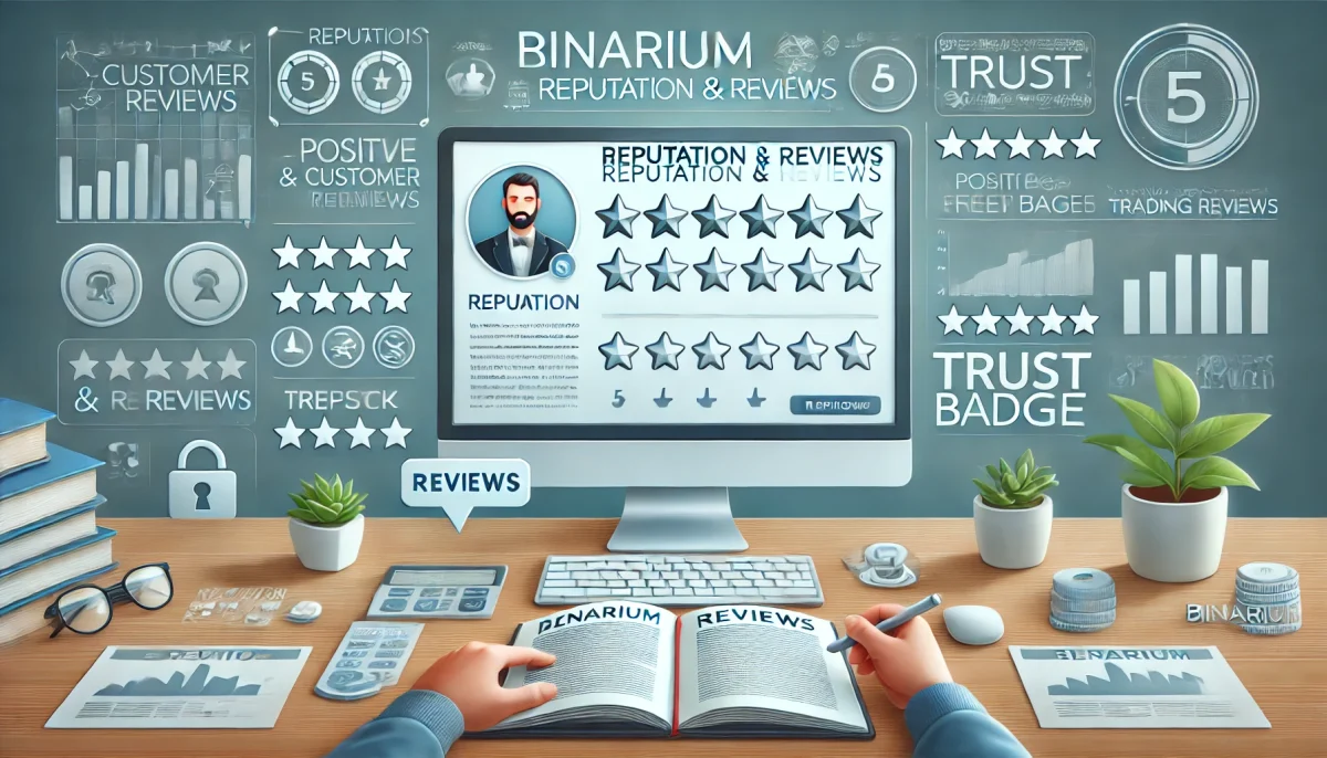 Репутация и отзывы клиентов которые сделали вход Binarium