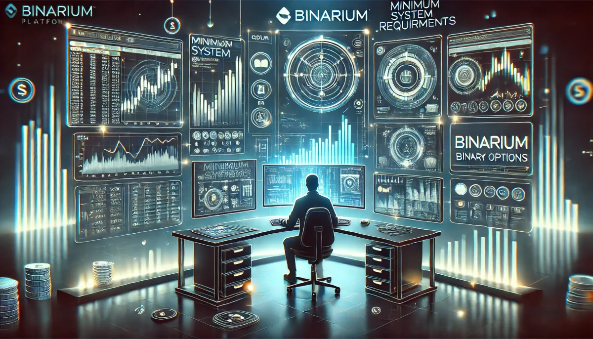 Минимальные системные требования если была произведена установка Binarium